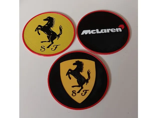 Formula 1 Coaster Set - Team Logos