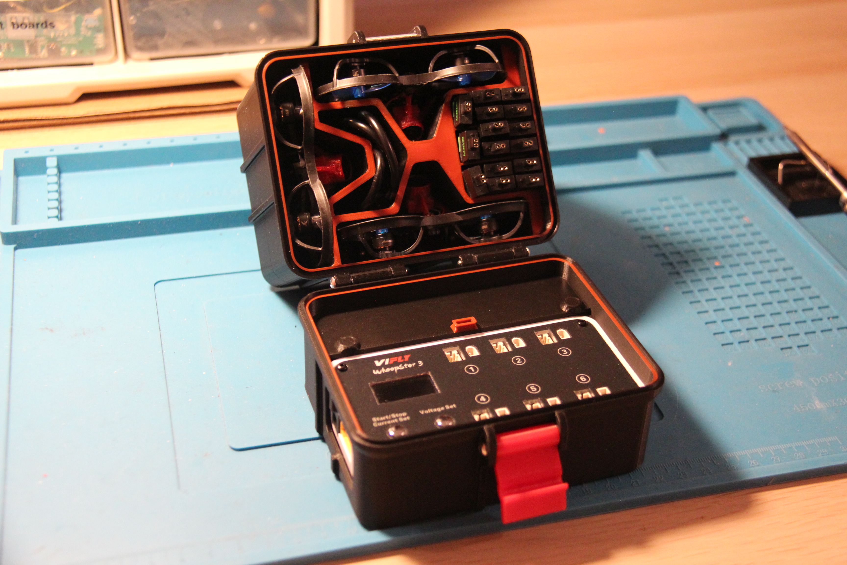 vifly whoopstor + 3 65mm whoops hard case box