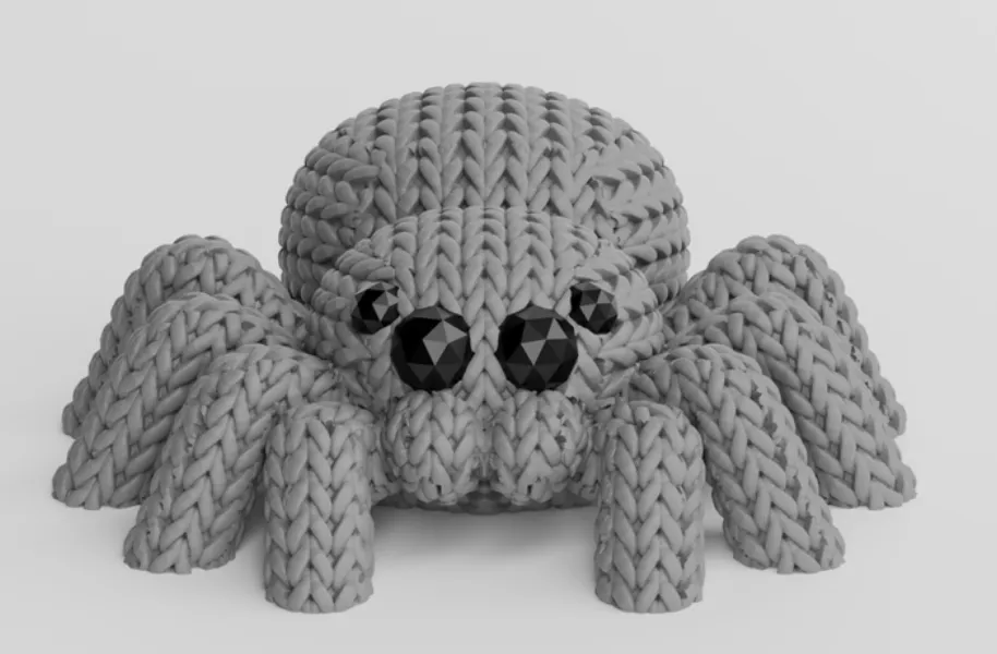Knit spider by EAStudio | Download free STL model | Printables.com