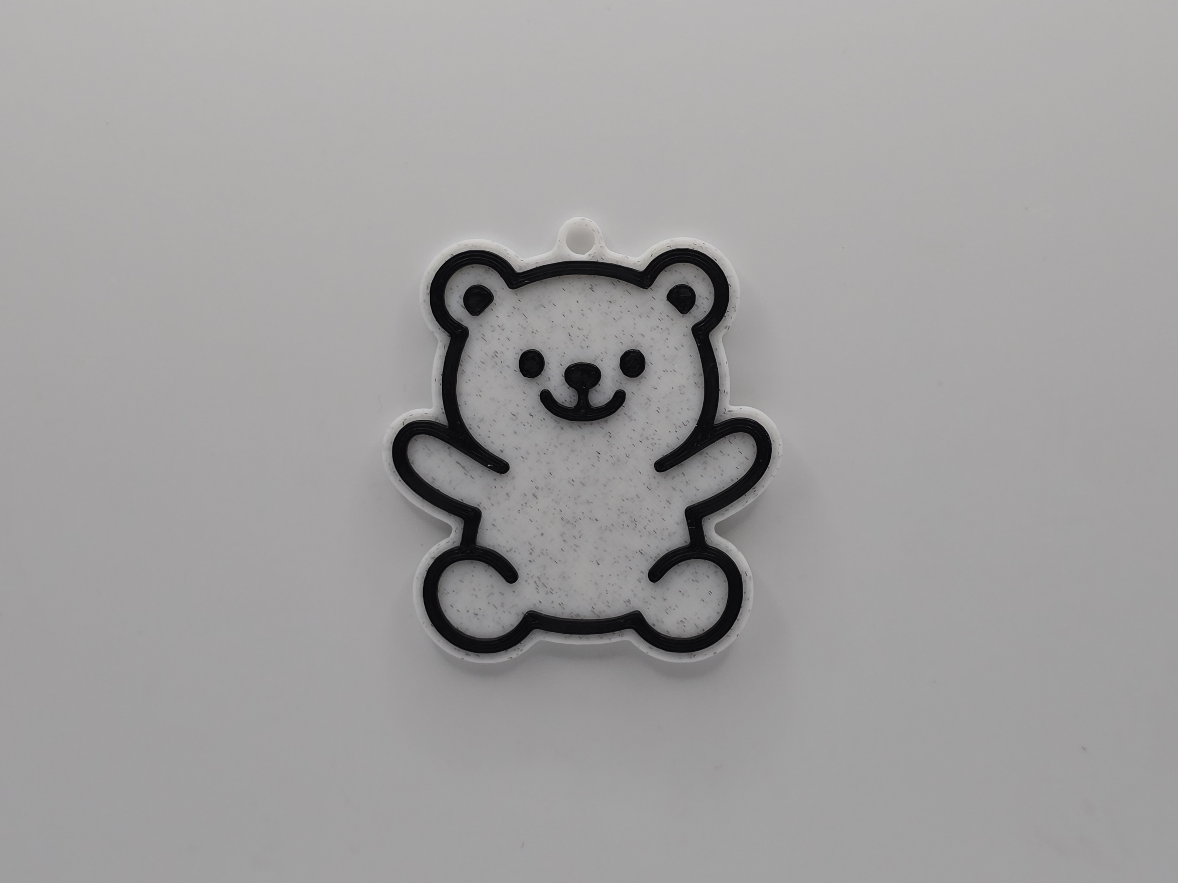 Cute Teddy Bear Keychain