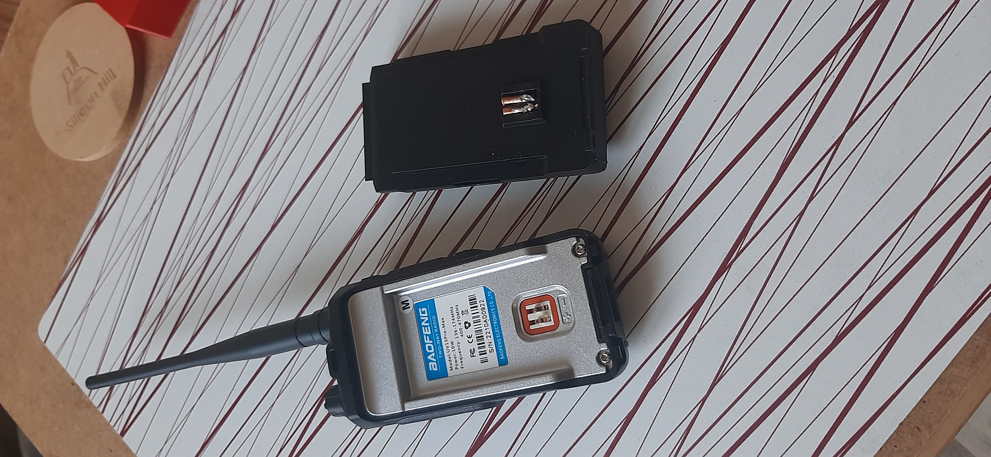Baofeng UV15-pro max 18650 battery pack
