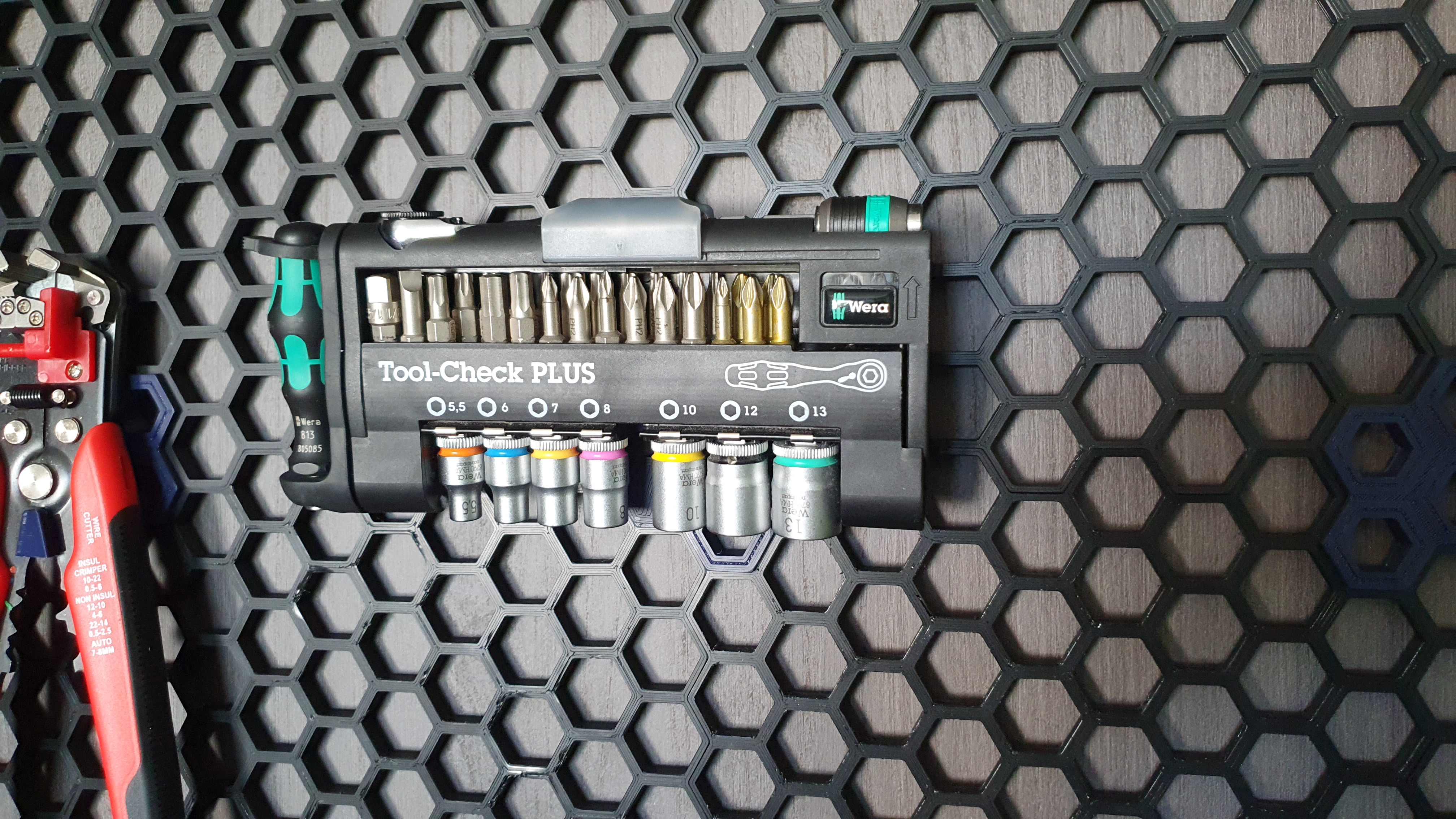 Wera Toolcheck Wallmount - Honeycomb Storage Wall
