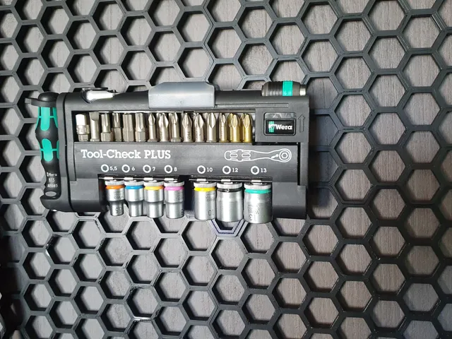 Wera Toolcheck Wallmount - Honeycomb Storage Wall