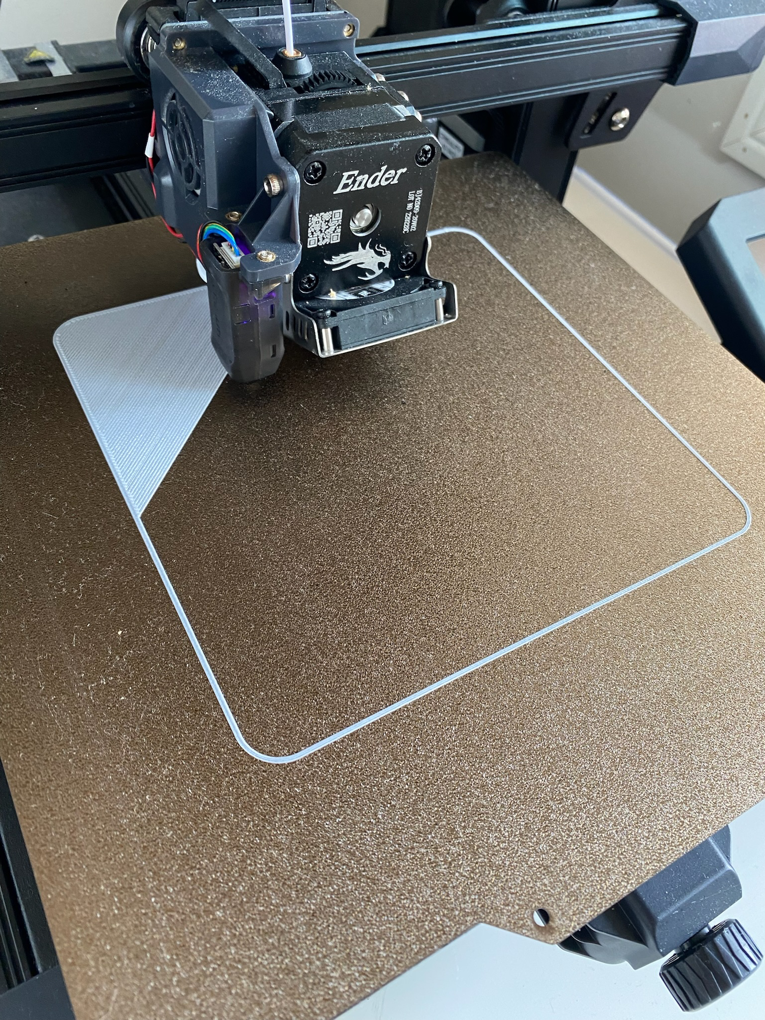 Large first layer test