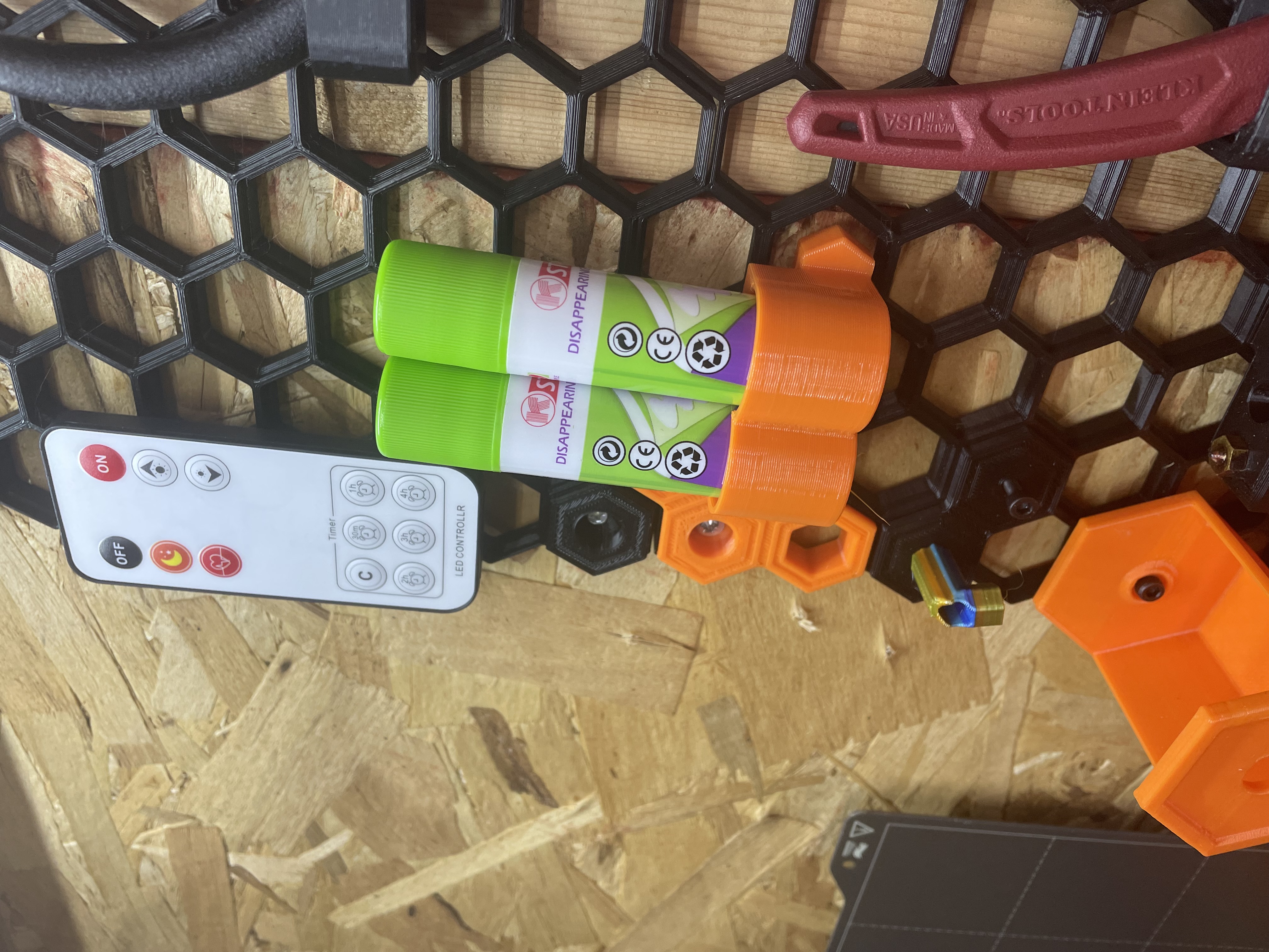 Smaller Double Glue Stick Holder - HSW 3D model thumbnail