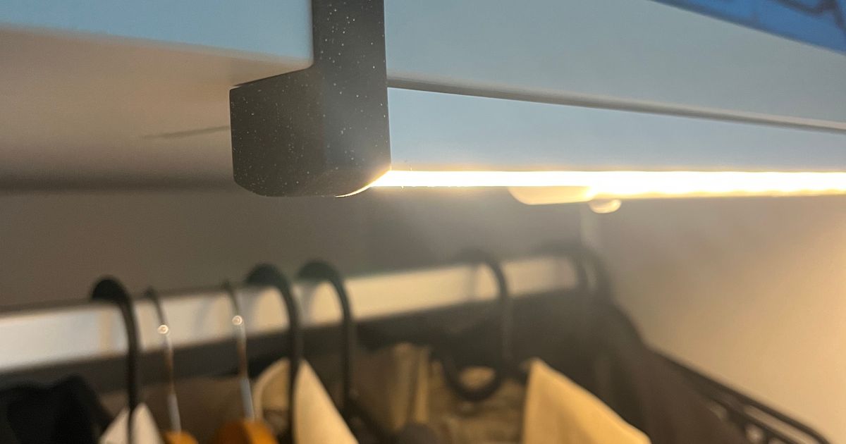 IKEA STOTTA Shelf Screwless Bracket by Klief Download free STL