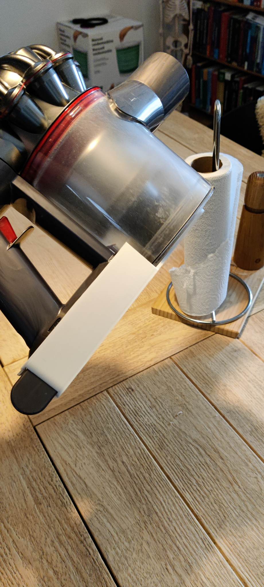 Dyson Vacuum Fix broken bottom hatch by Crumbs Download free STL