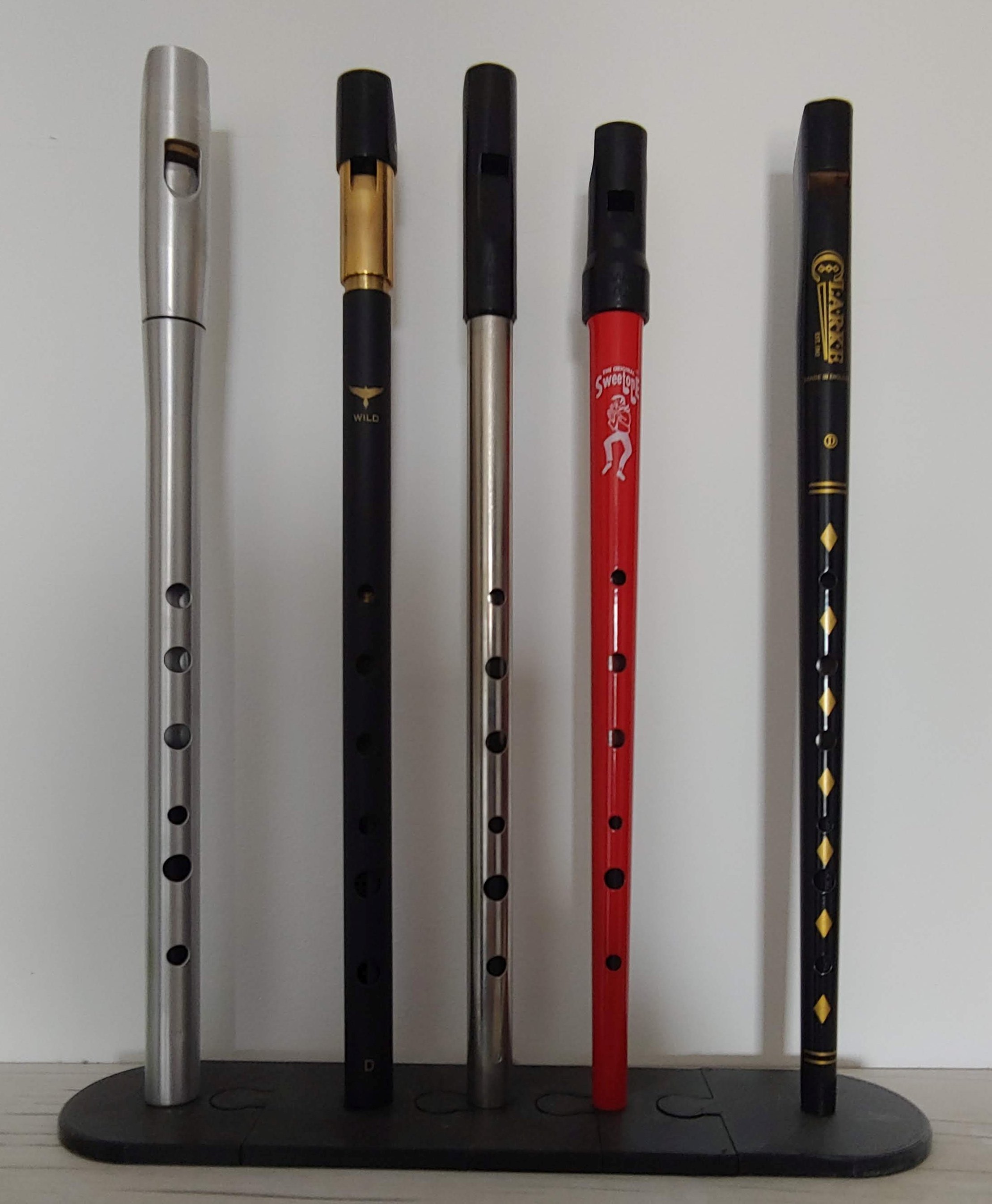 Modular tin whistle / recorder stand by Sorin V Download free STL