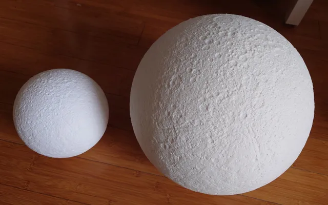 XL Moon Lamp 350mm / 13.7" with IKEA fittings for PrusaXL