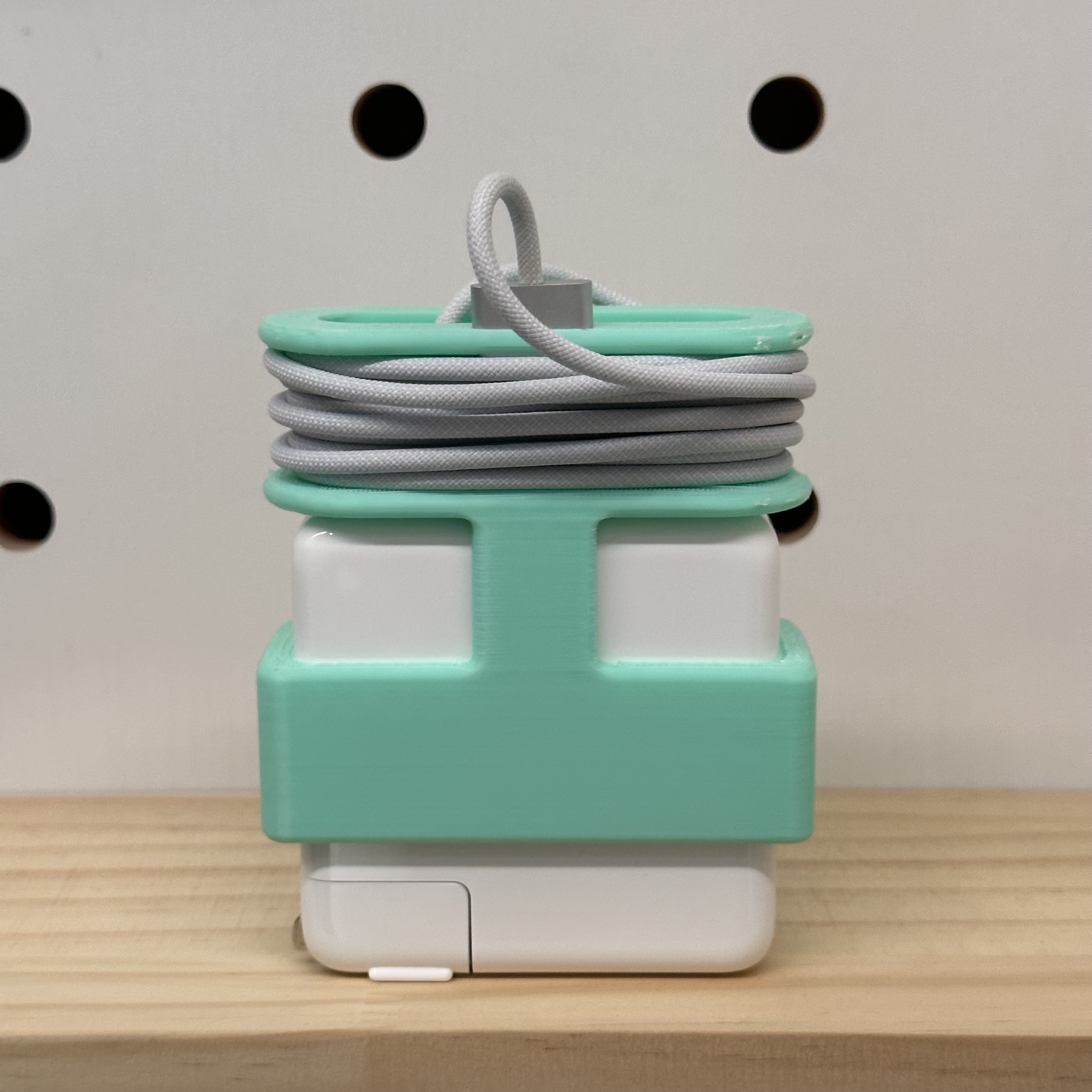 MacBook Pro M2 Charger storage.