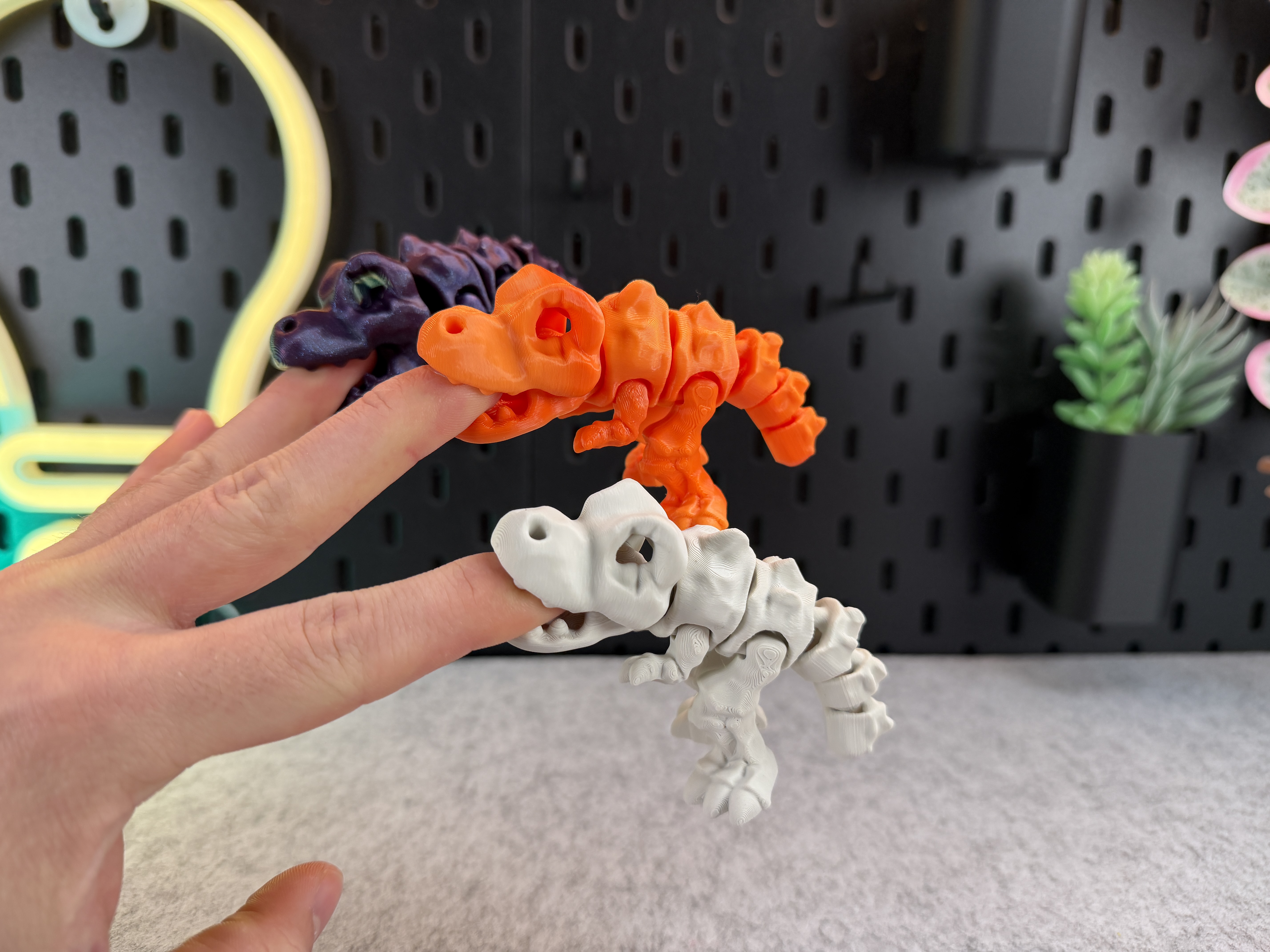 Articulated Skeleton Trex — miniatura 6