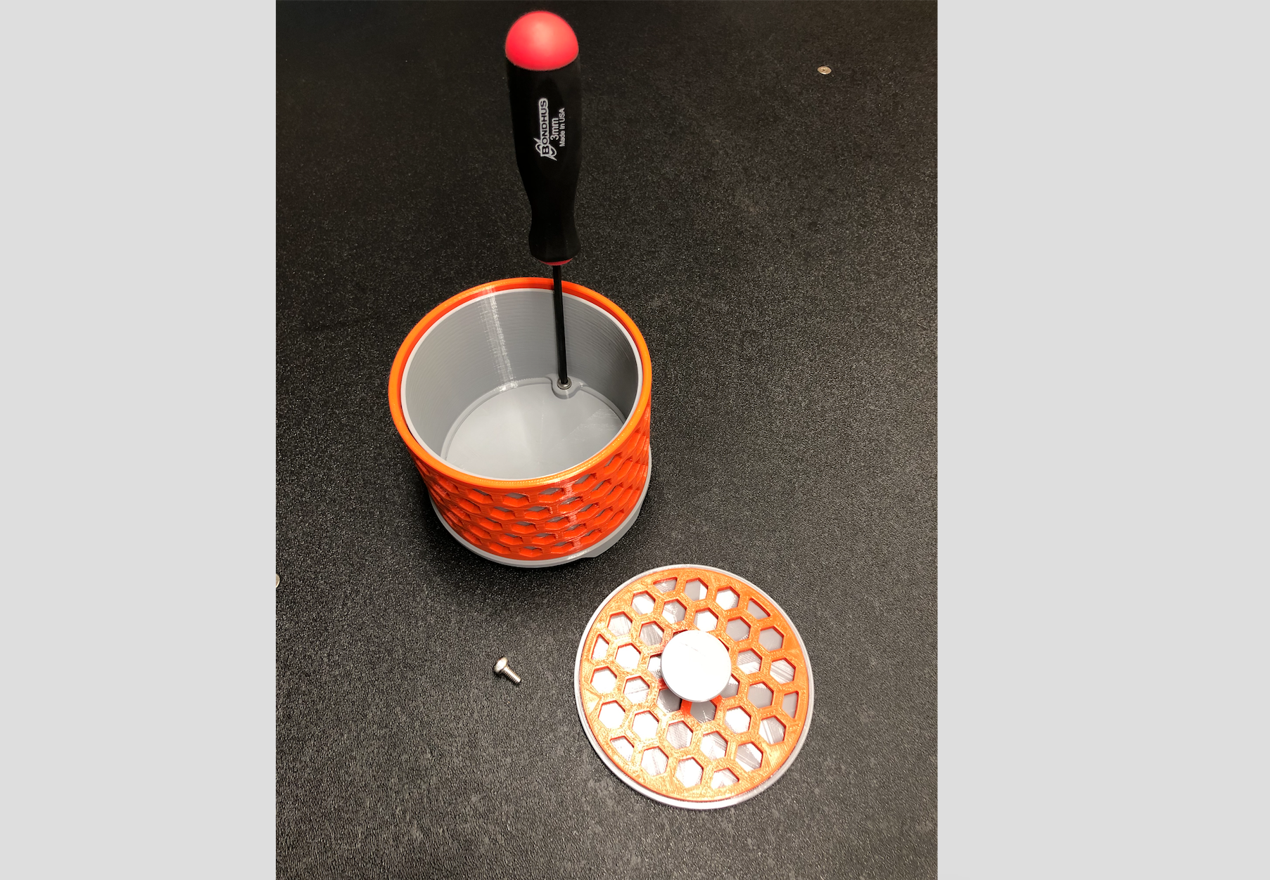 Miniatura 5 do modelo 3D Round Hexagon Box