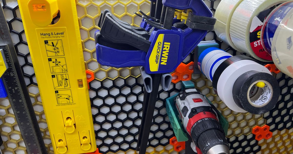 HSW Irwin Quick Grip 7in Clamp Holder x4 by Tad Download free STL