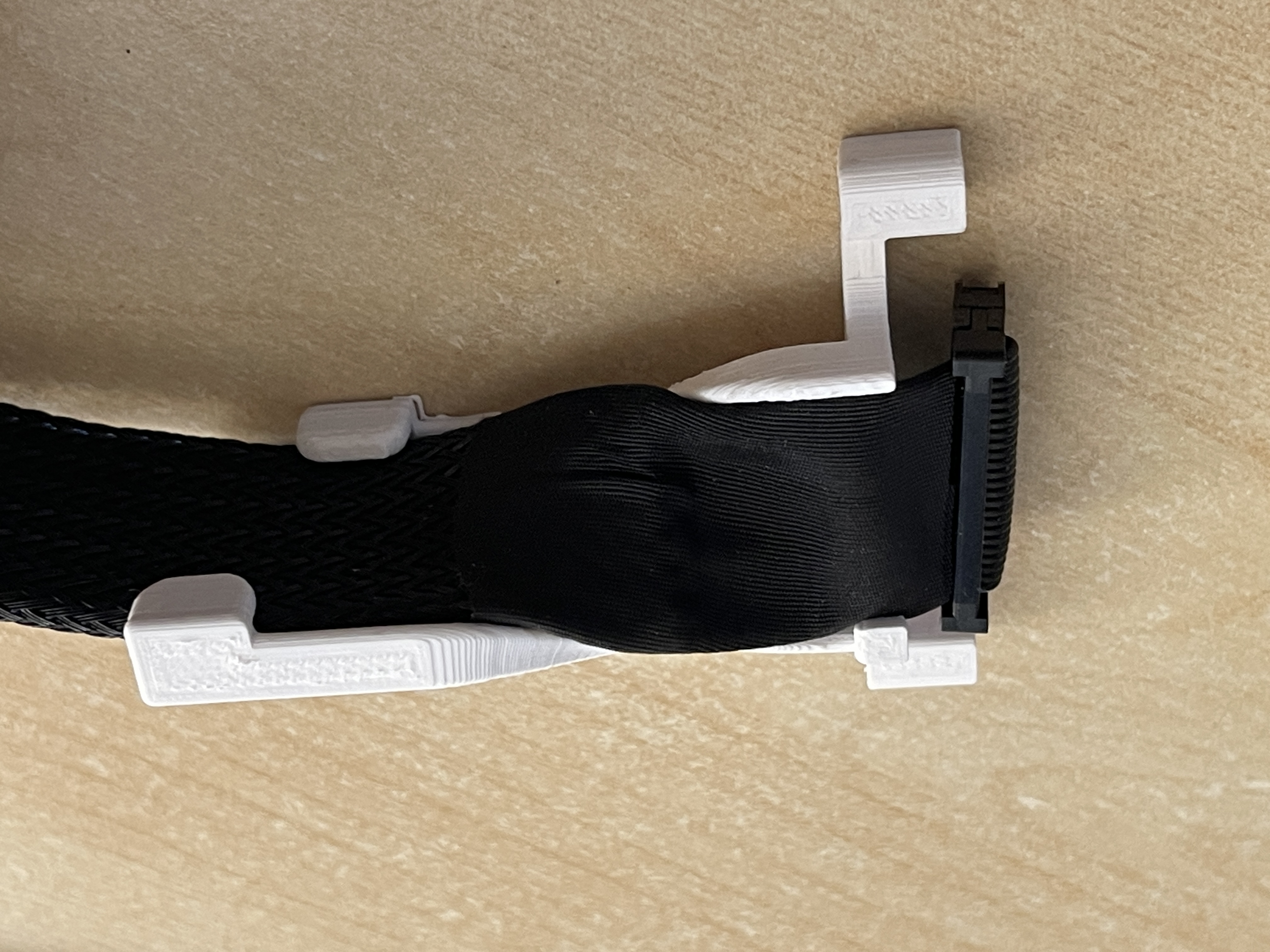 Ender 3 S1 Cable Holder v.X 3D model thumbnail