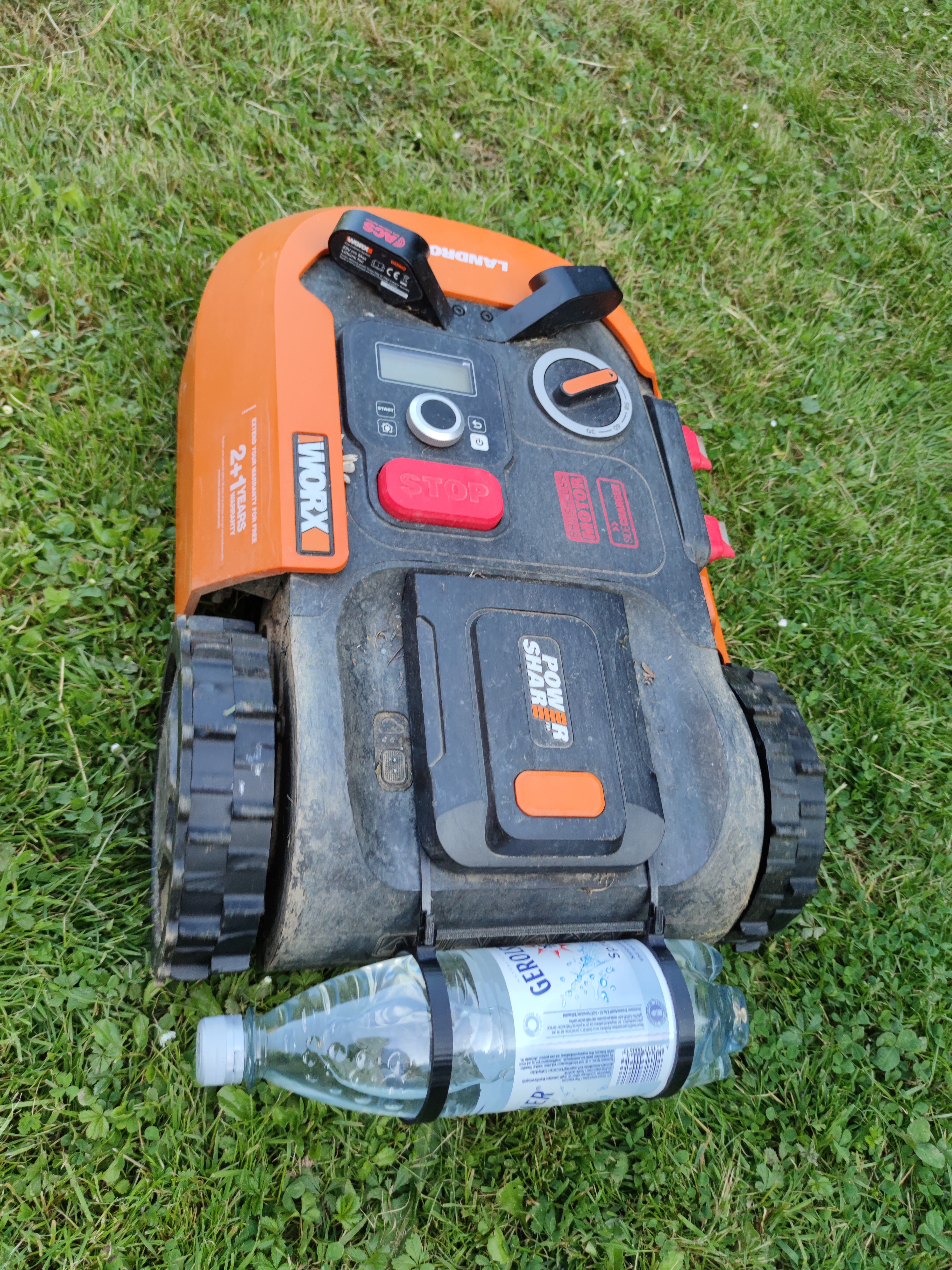 Worx Landroid - Gripp - Achse Gewicht - Achslast