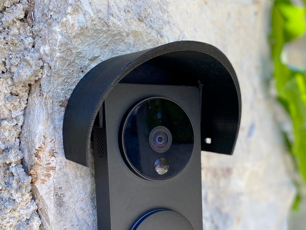 Mini rain-protection roof for Aqara G4 Doorbell