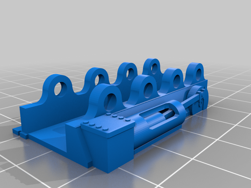 4 drum steam winch for logging G-Scale
