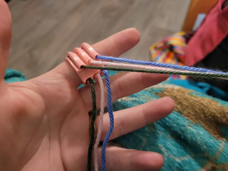 Knitting Colorwork Ring