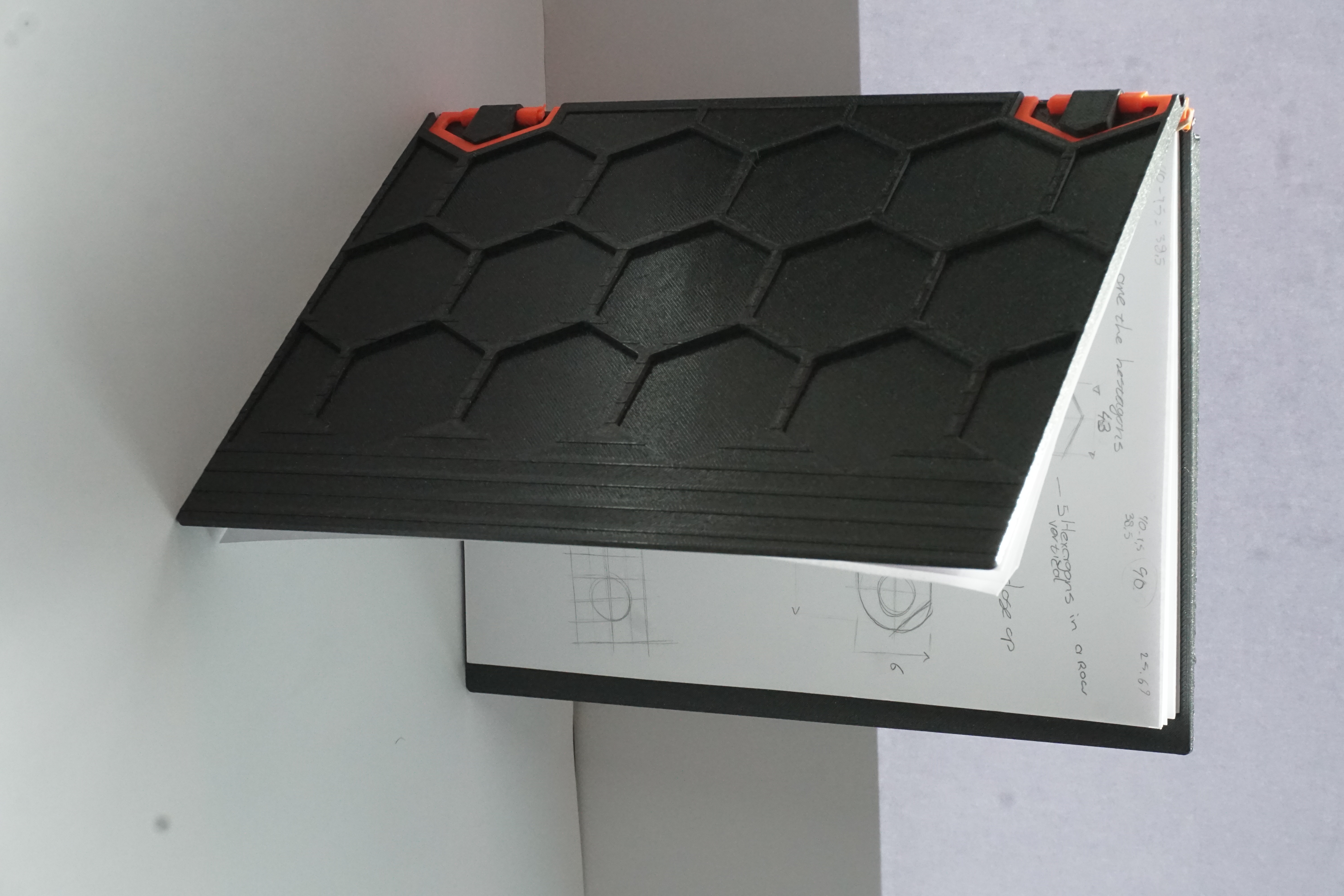 Hexbook (Notebook / Sketchbook A4). Hex book