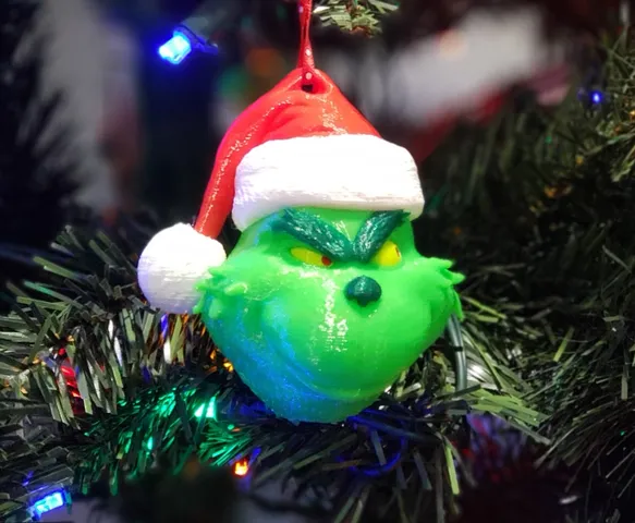 Grinch Christmas Ornament - MMU Remix