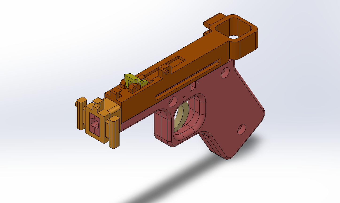 Rubber Band Powered Shooter