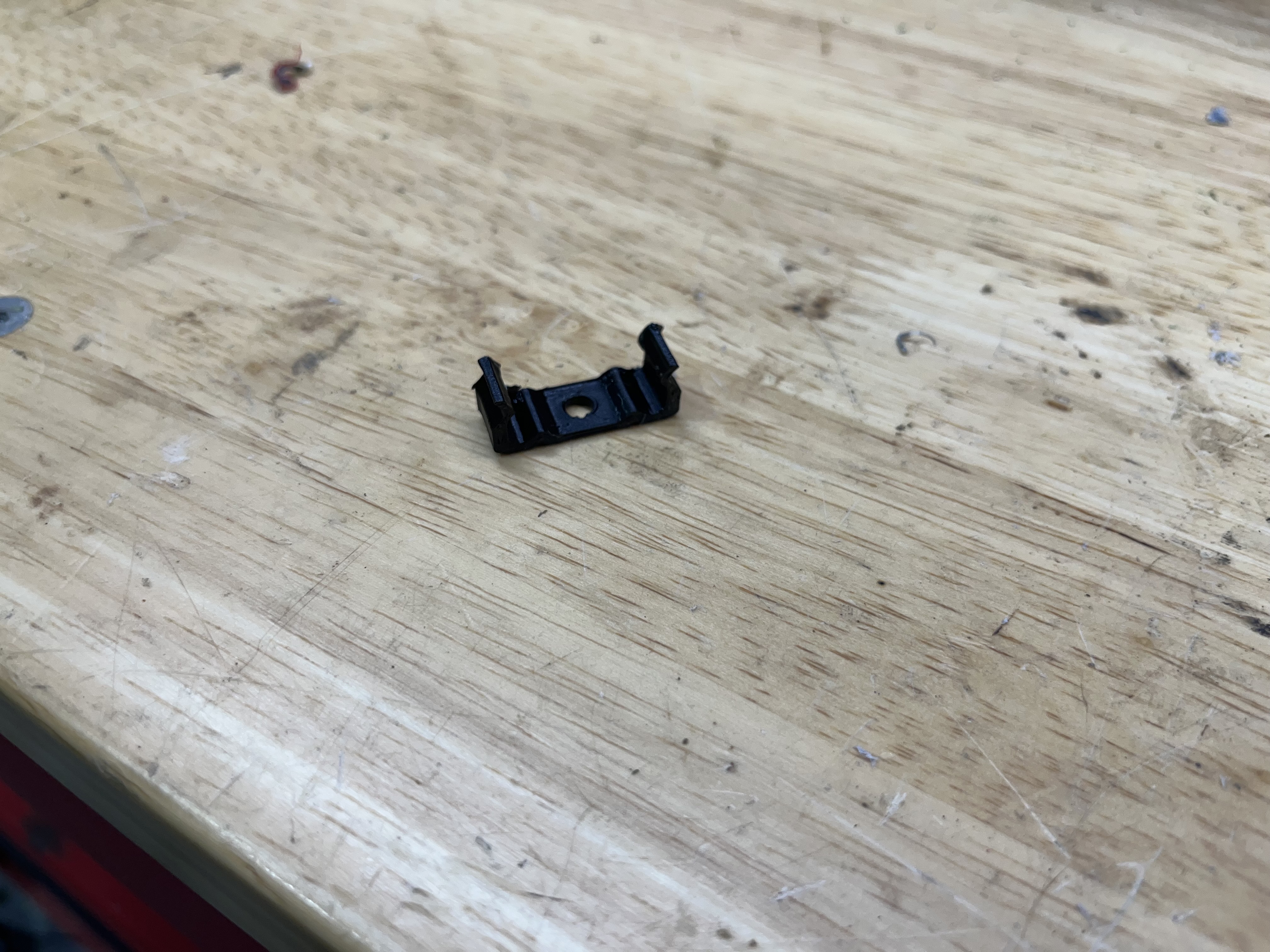 Clip for LED lights that mount to walls or ceilings