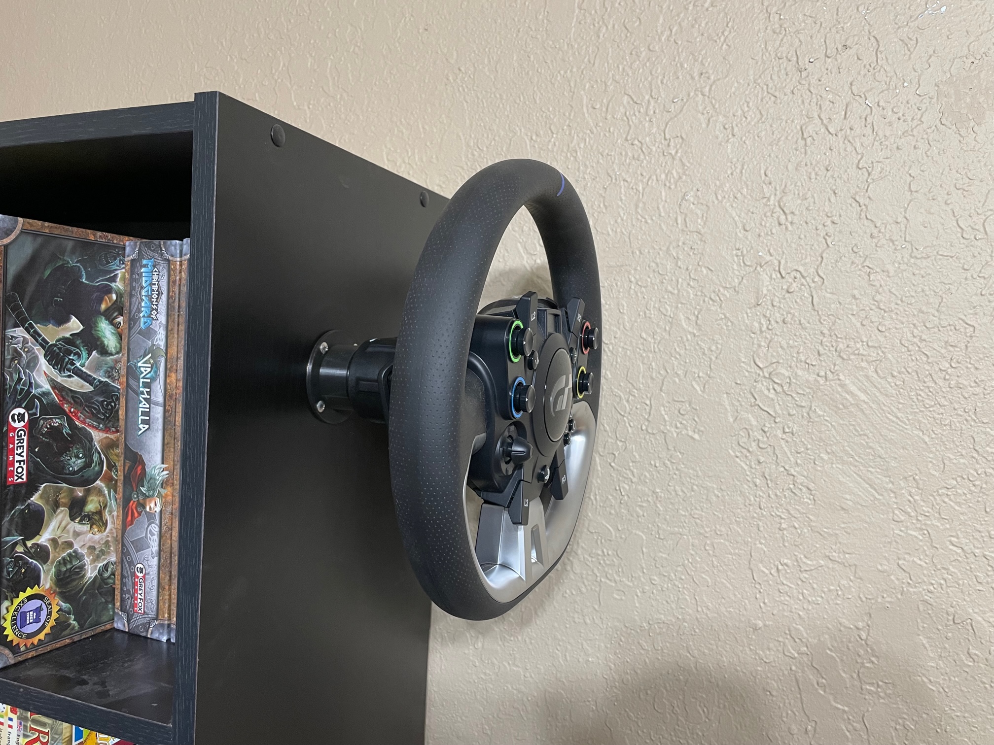 Fanatec Wheel Wall Mount and 8020 by bobby Download free STL model