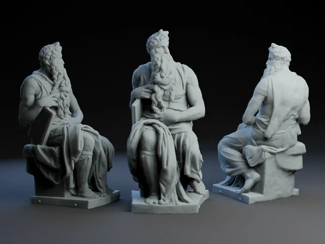 Moses by Michelangelo