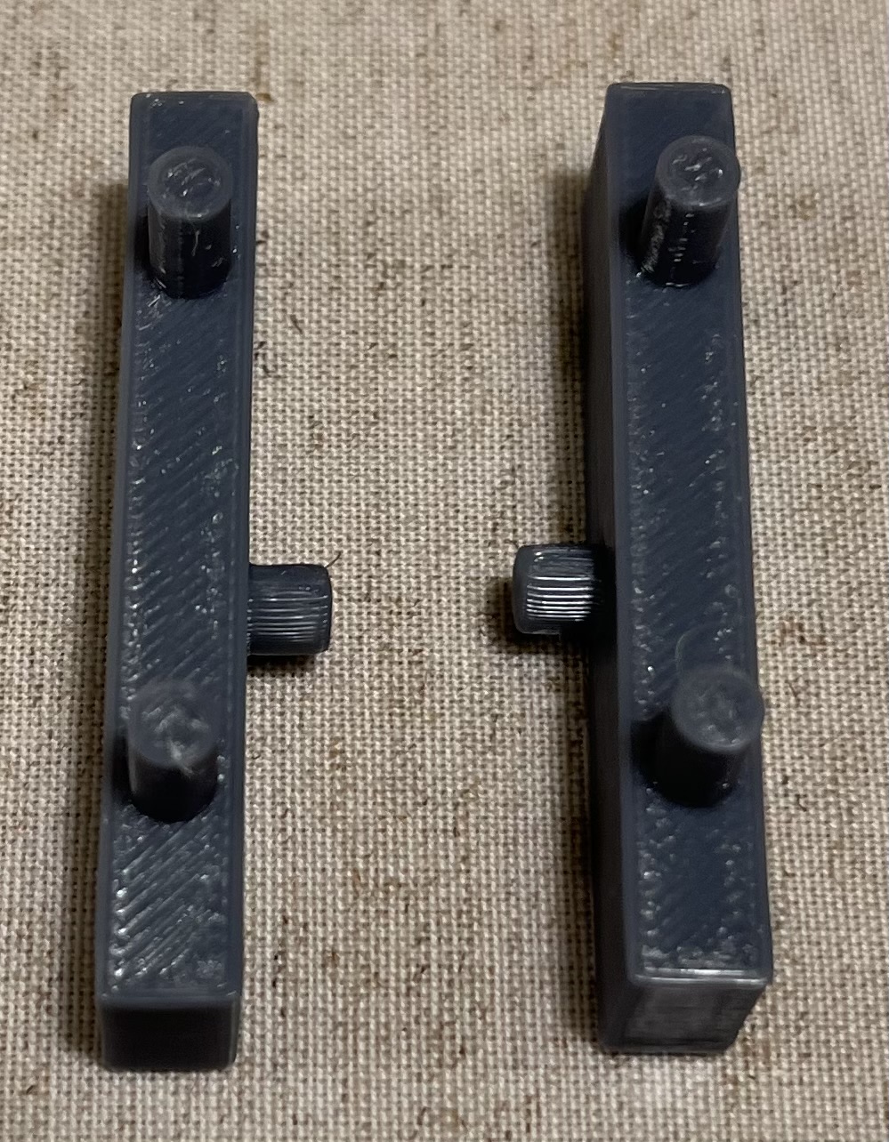 Holder for spice rails at Reddy Kitchens
