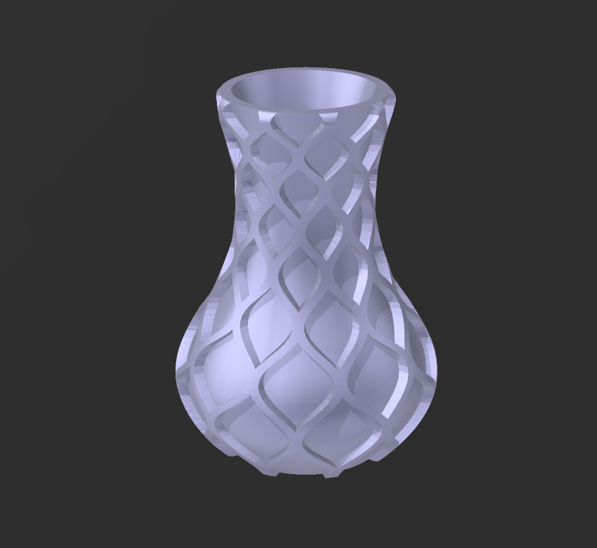 Miniatura 4 do modelo 3D Wave Vase