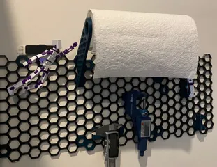 Paper Towel Holder - Command Strip Optimized by Nashlake, Download free  STL model