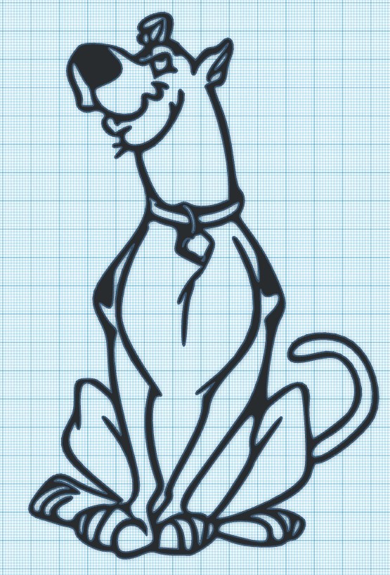 SCOOBY DOO - WALL ART