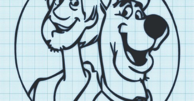 SHAGGY - SCOOBY - RING - WALL ART by Ogama Industries | Download free ...