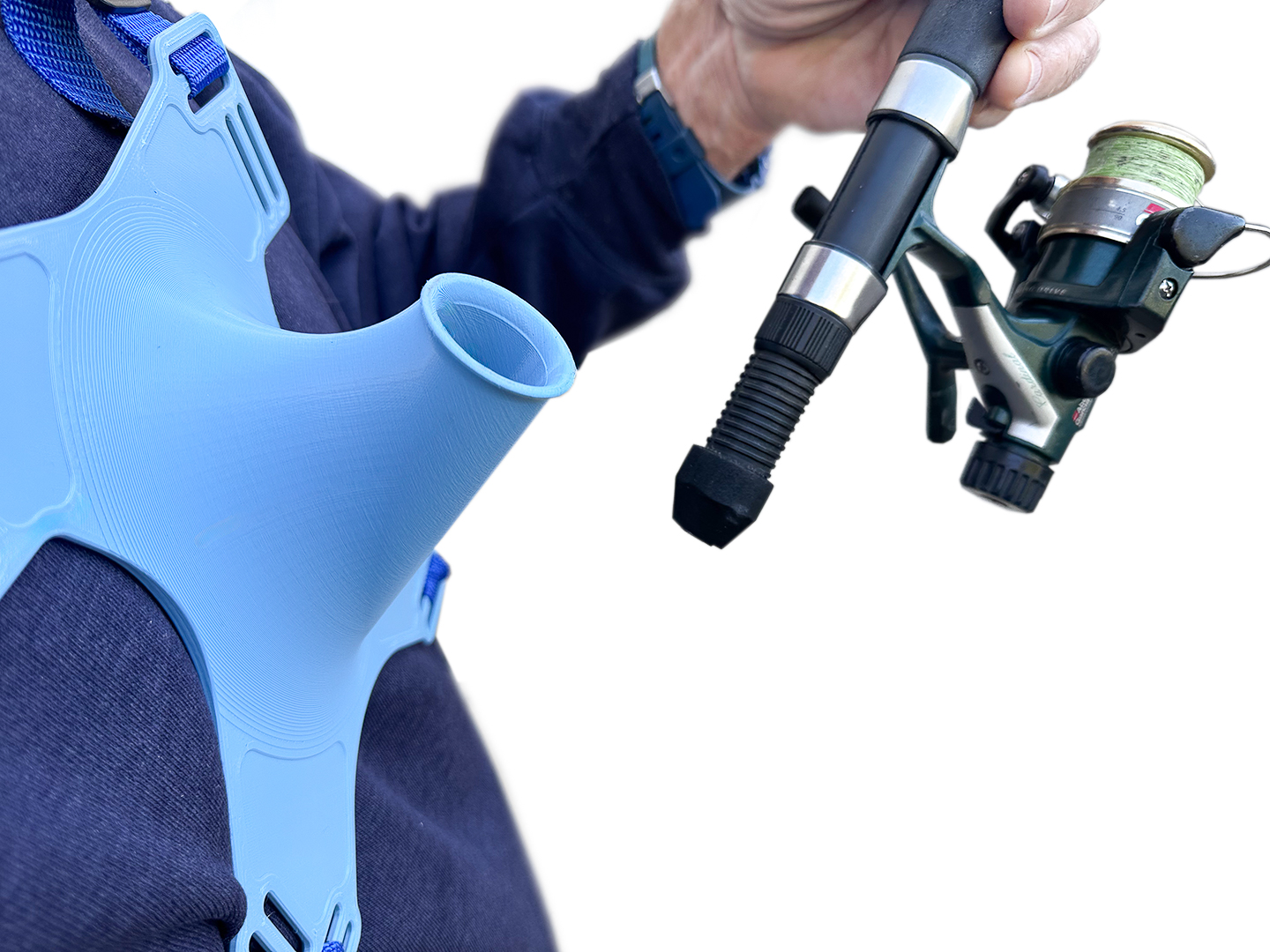 ROD HOLDER FOR DISABLED FISHERMEN (AND WOMEN)