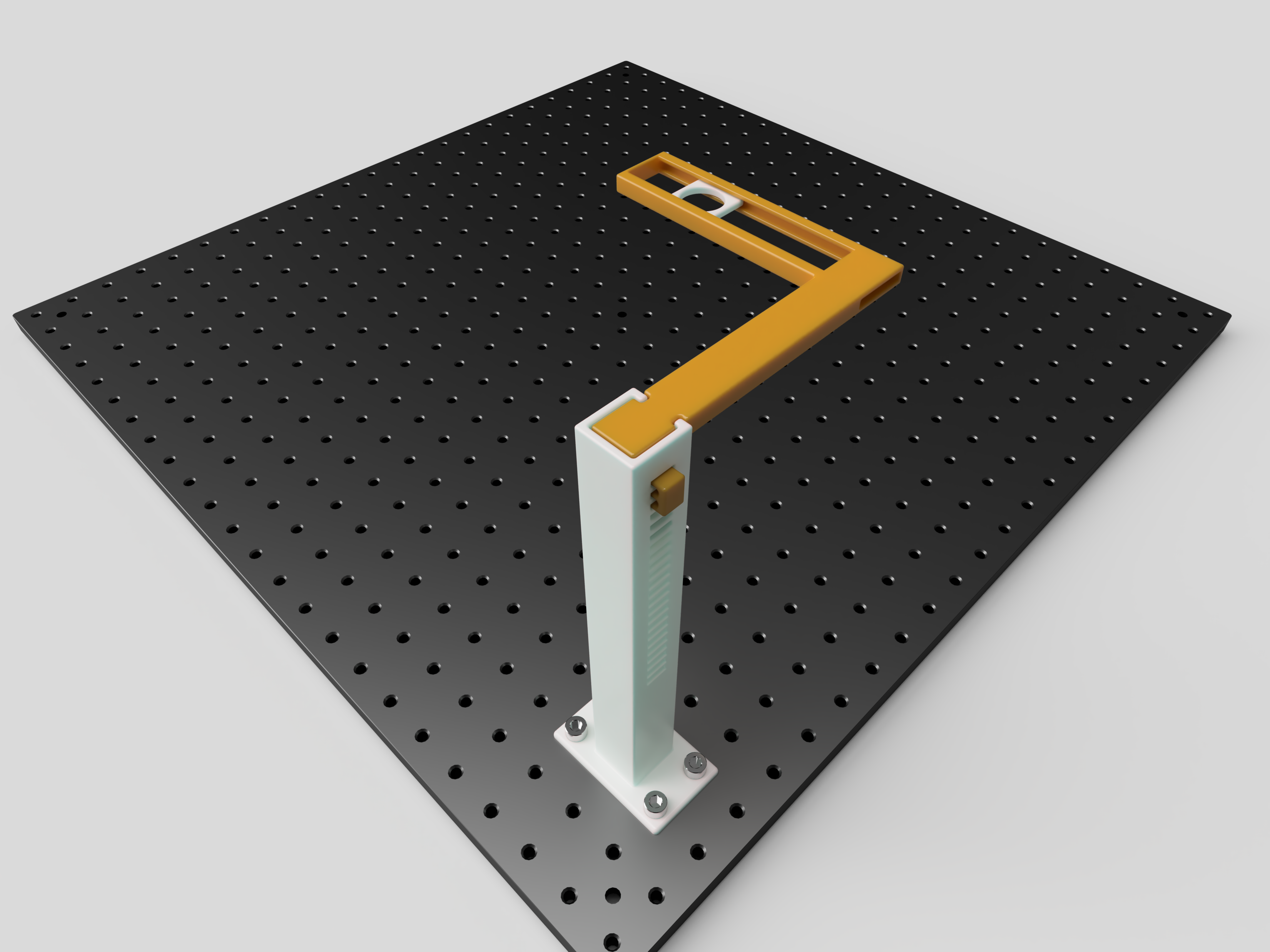 Lab Test Tube Holder Compatible with Thorlabs Optical Breadboard by