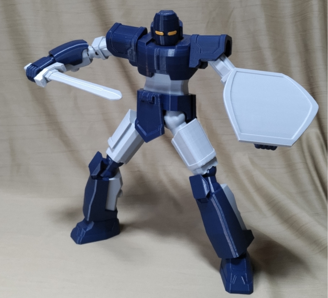 Balljoint robot toy "Ulfberhtmech" by Otokam0510 Download free STL