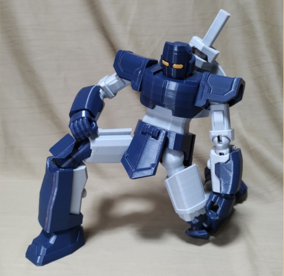 Balljoint robot toy "Ulfberhtmech" by Otokam0510 Download free STL