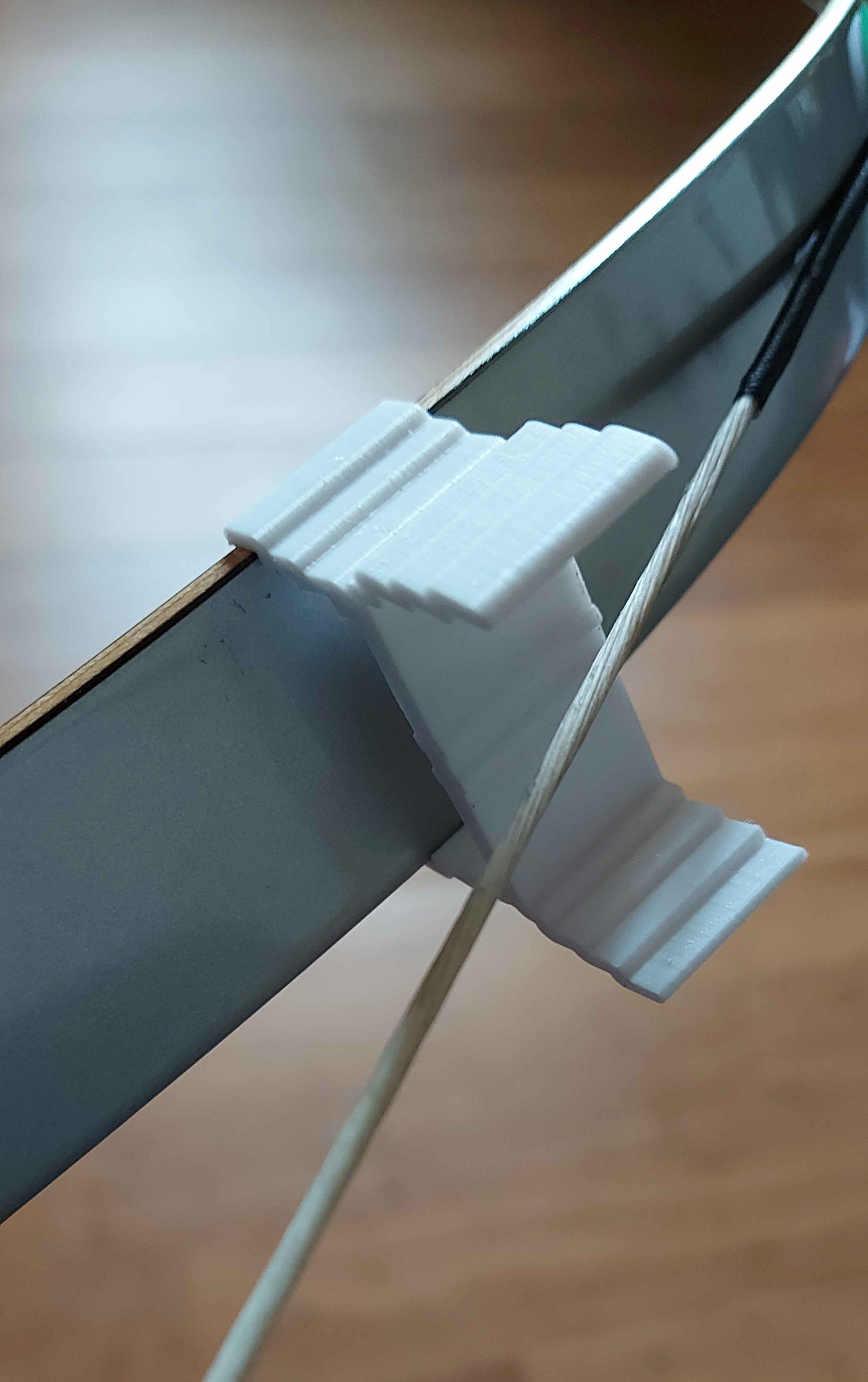 Limb line gauge for archery bow for limb alignment by SonjaSelena