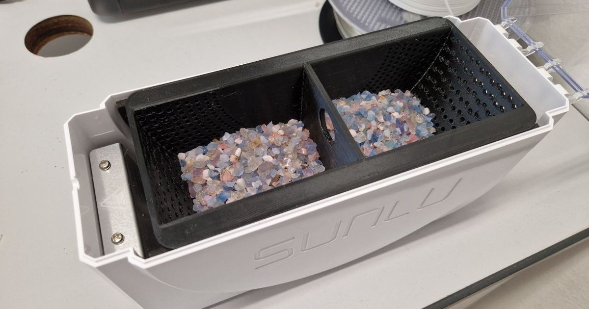 Silica grid for Sunlu Filament Dryer by Nyx_NK Download free STL