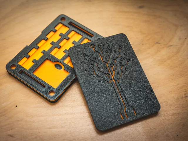 Magnetic Cybertree SD & MicroSD card case