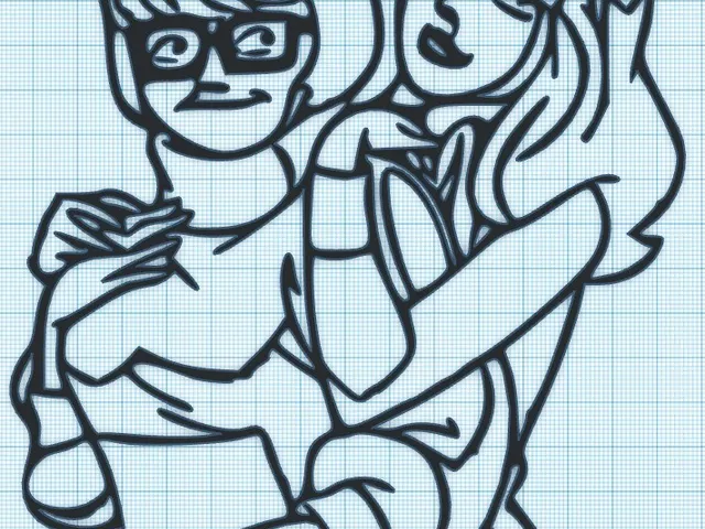 Daphnie & Velma - Scooby Doo - Wall Art