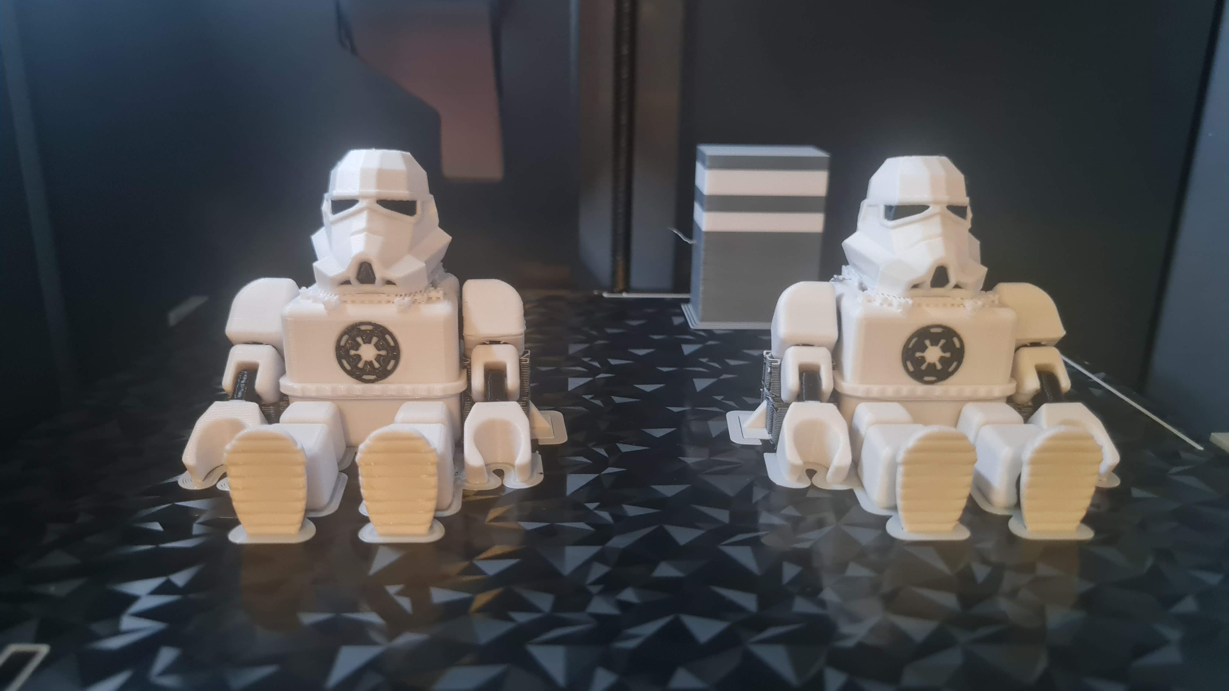Print in place Multi Material Storm Trooper
