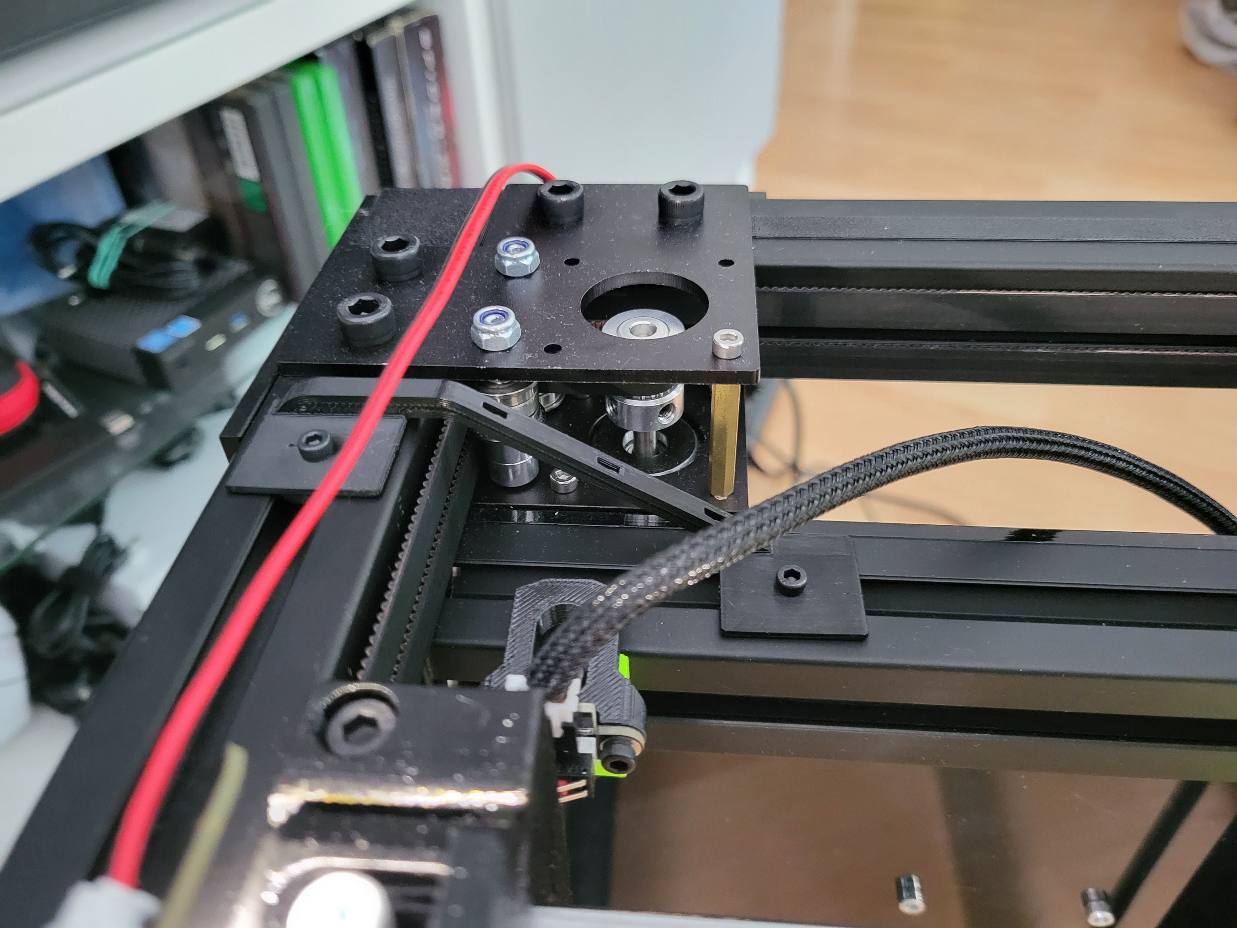 Miniatura 2 do modelo 3D 3030 Extrusion Cable bridge