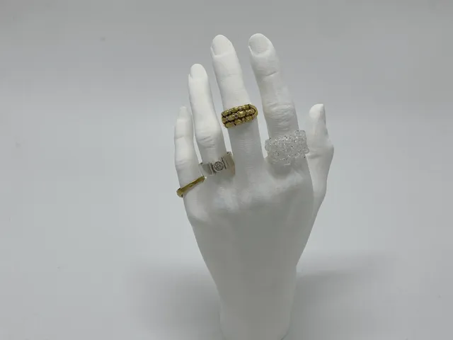 Frauen Hand, Ring Halter