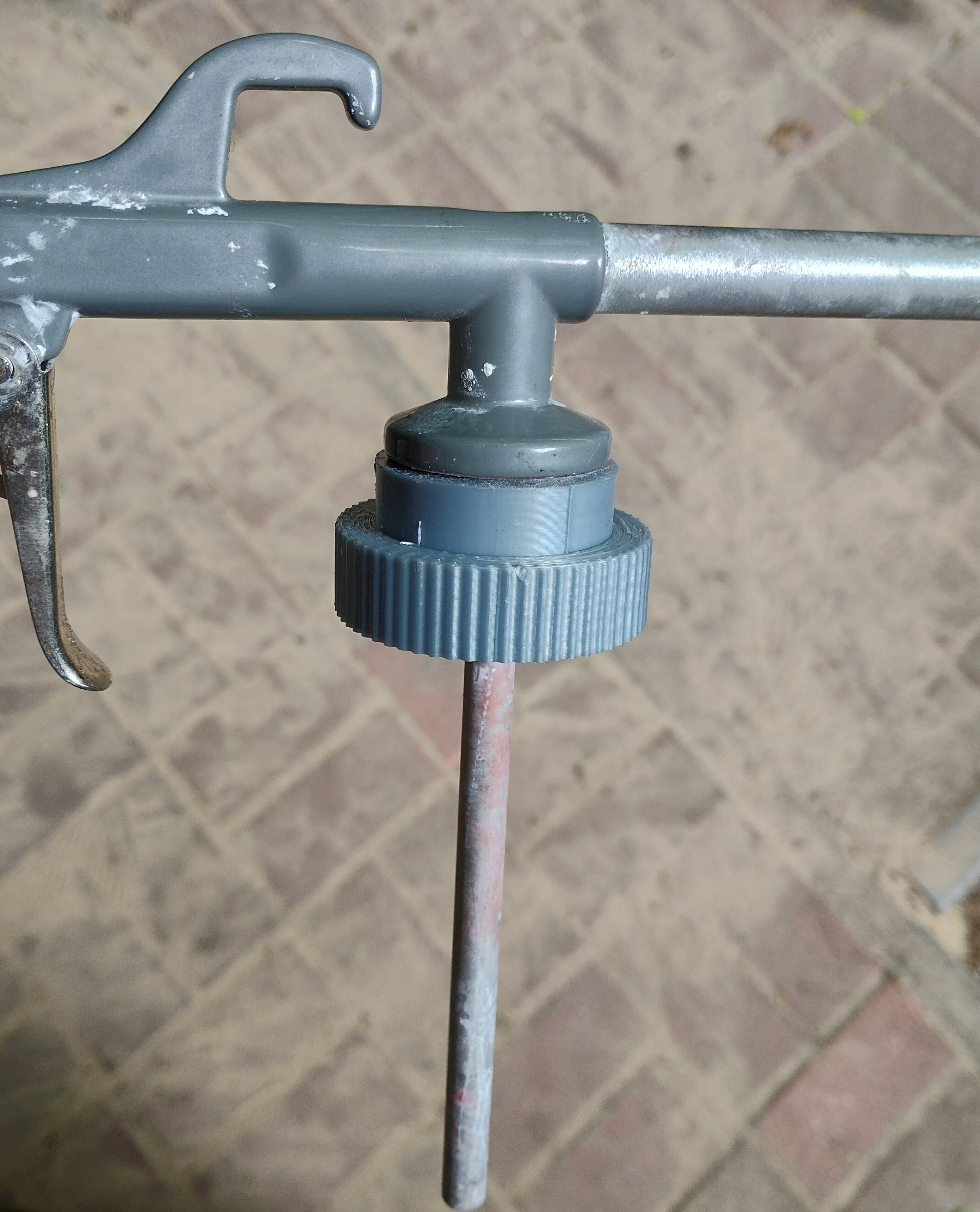 Spray gun adapter by mUSER Download free STL model