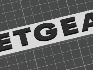 Netgear logo for office or workshop