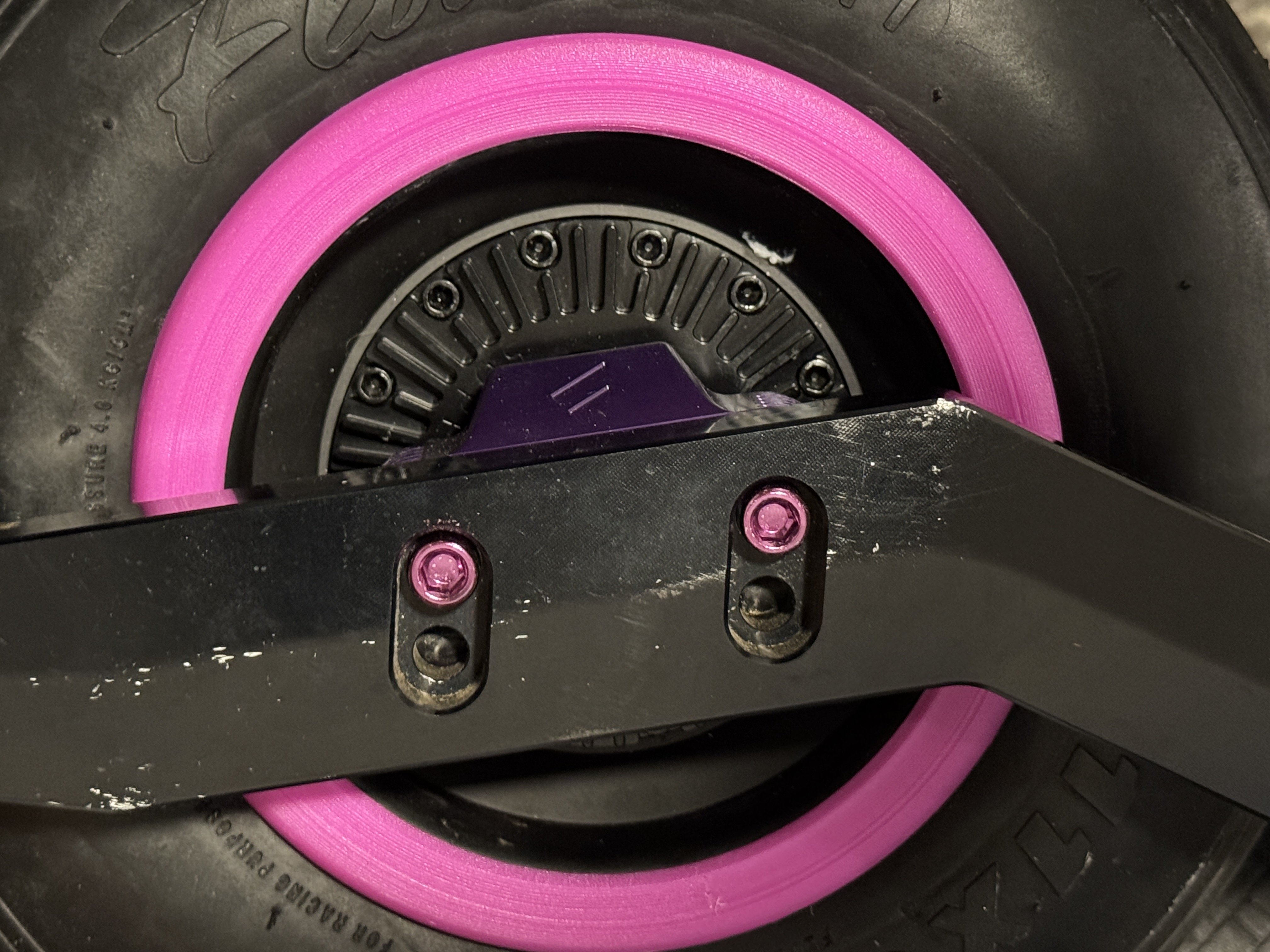 Riddim Rider's Onewheel XR/Pint Rim Saver for 5" hubs 5uperFlux MTE