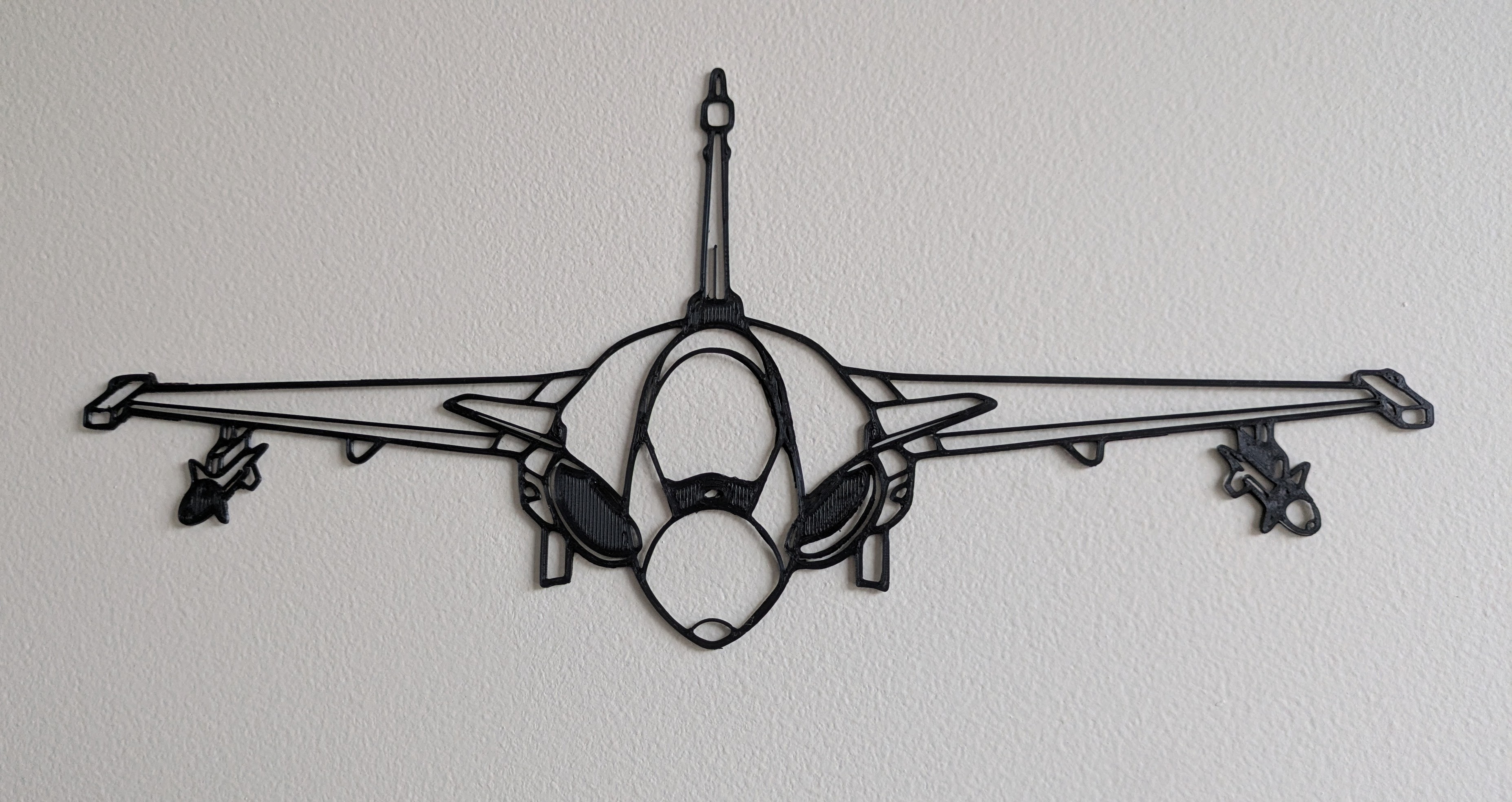 Rafale wall decoration