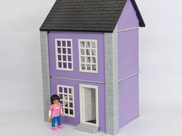 Modular Dolls’ House - Two-Storey Cottage (No Supports)