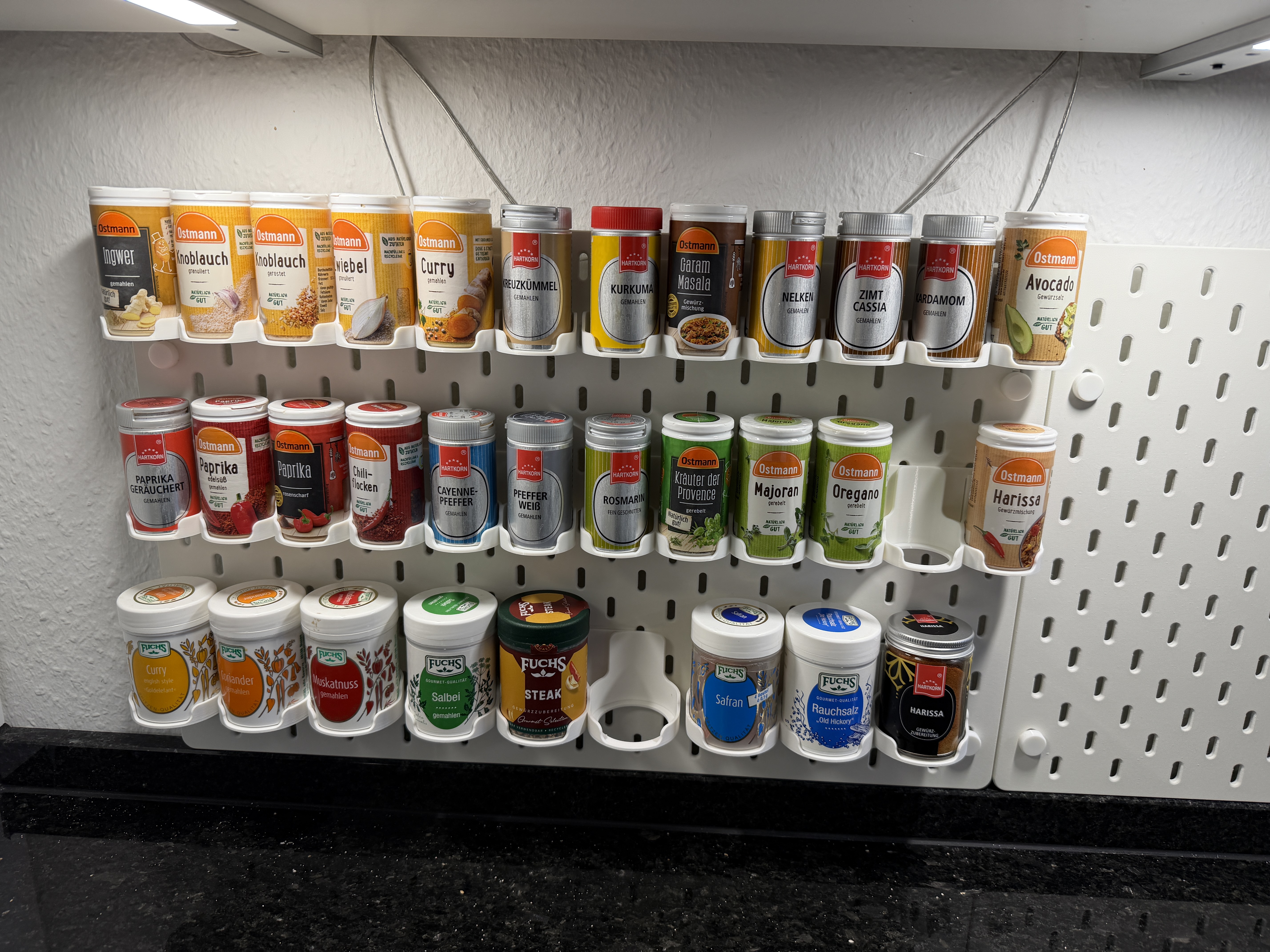Skadis Spice Rack - Ostmann / Hartkorn / Fuchs 3D model
